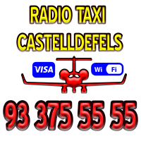 Teléfono Radio Taxi Castelldefels - Vehículo oficial para traslados al aeropuerto de Barcelona